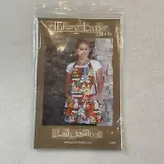 Abbey Lane Quilts Sewing Pattern Lady Godiva Full Apron #198 Ruffles