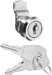 HOLIDYOYO 1Set Electrical Panel Lock with Keys for Mailbox Cabinet Rv Replacement Durable Easy to Install High Security Protection