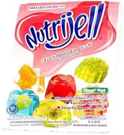 Nutrijell Jelly Powder - Lychee, 15 Gram (12 sachets)