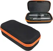 Wireless Microphone Case Compatible with JBL Wireless Two Microphone System, Handheld Dual Mic Travel Bag for Singing or Karaoke for Receivers, Dual Mic Travel Storage Bag