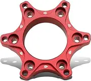 NRG Innovations SRK-LOTH-RD Red Gaming Steering Wheel Hub Adapter Compatible with Logitech G923 G29 G920 G27, 6 X 70mm Bolt Pattern