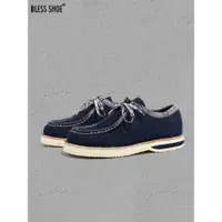 在飛比找ETMall東森購物網優惠-BLESS SHOE 22AW INDIGO KENDO手工