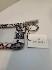 Vera Bradley Zip ID Case Coin Purse Wallet Key Ring Floral With Tags