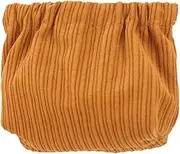 Travel Elastic Storage Bag - Small Hair Tie Organizer Corduroy Storage Bag | Pocket Travel Portable Cosmetic Bag Lipstick Bag for Girl