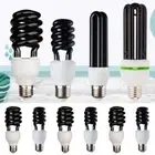 13-40W UV Black Light Support CFL Bulb New Spiral LED light breeding