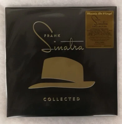 2x 12 " LP Blue Vinyl Frank Sinatra Collected 180g Limited Numbered Edition Of -