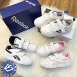 帝安諾-實體店面  REEBOK 兒童板鞋  運動鞋  魔鬼氈 白黑 白粉 DV9306 DV9303