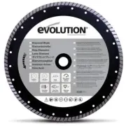 Evolution TURBO SEGMENTED DIAMOND BLADE 355mm 25.4mm Bore, 3.2mm Kerf, 4300Rpm