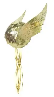 Harry Potter 3D Golden Snitch Pull String Pinata