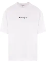 [Maison KitsunÉ] Maison KitsunÉ-T-Shirt Oversize Maison Kitsune Scritto A Mano-Uomo M