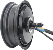 FSNEODYV Electric Bicycle Kit, 12 Inch 3000W 100km/h 40H BLDC Hub Motor 48V-72V