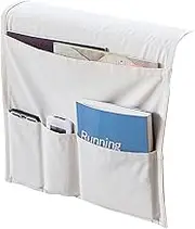 Chair Armrest Organiser, Sofa Armrest Organiser, Couch Remote Control Holder, Non-Slip Sofa Armchair Caddies with 5 Compartments for Home Decoration and Storage