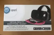 ONN PINK Virtual Reality VR Smartphone Headset Apple/Android (Brand new)