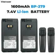 2PC ICOM Battery BP-279 Li-ion F1000 F1000S F1000T F2000 F2000S F2000T F2000D