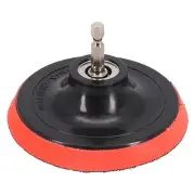 4 Inch 100mm And Buffing Pad Rotary Backing Pad With M10 Drill Adapter New