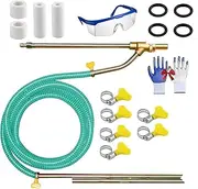 Sandblastkit Pro Pressure Washer, Pressure Washer Sandblasting Kit, 5000 PSI Cleaning Blast Kit, New 1/4" Quick Disconnect Wet Ablast Kit for Abrasive Cleaning With replaceable nozzle, goggles (green)