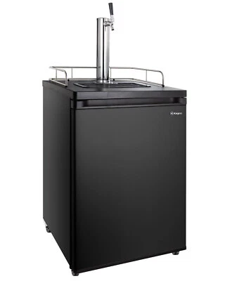 Kegco Digital Homebrew Kegerator Single Faucet Ball Lock Keg Dispenser Black