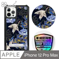 在飛比找PChome24h購物優惠-apbs iPhone 12 Pro Max 6.7吋專利軍