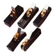DIY Mini Hand Planes Hard Ebony Wood Body Smooth and Burrr Wood Cutting