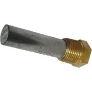 Camp Zinc 1/2 Inch x 2 Inch Pencil Anode With Bronze Plug - 3/8" NPT Thread