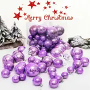 37Pcs/Pack Christmas Tree Xmas Balls Decorations Baubles Party Wedding Ornament
