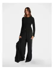 [Decjuba] Elia Button Through Top in Black