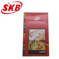 在飛比找蝦皮購物優惠-SKB NP-70 12色 紙盒色鉛筆/盒