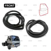 For Hino Sing Hi-Tech 3M3H 1990 '95 Front Pair Door Rubber Seal Weatherstrip