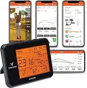 Voice Caddie SC300i Portable Golf Launch Monitor and Swing Analyzer with Real-Time Shot Data Tracking | Ideal Golf Swing Trainer/Training Equipment for Indoor & Outdoor | Up to 20 Hours Battery Life