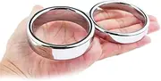 RTNPKLA BDSM Metal Cock Ring Testicle Ring Penis Jewelry Scrotum(11mm,45mm)