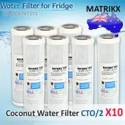 X10 Matrikx + CTO/2 Coconut Water Filter 5 Micron 10" (cb-cto-10)