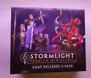 Stormlight Archive Premium Miniature Army Builders 6Pack Figures Cosmere OpenBox