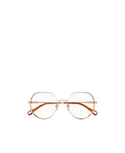 Chloé Eyewear Round-Frame Glasses 48 White