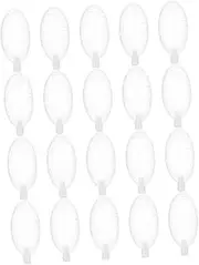 20pcs Transparent Squeaker Inserts for DIY Plush Loud Whistle Sound Makers for Parties and Group Play Fun Noise Accessories for Stuffed Dolls