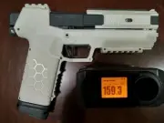 150+FPS UPGRADED MODIFIED Nerfty Lizzy Gecko Blaster Pistol (Nerf - Dart Zone)