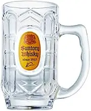 SUNTORY angle high jug glass 375ml