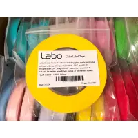 在飛比找蝦皮購物優惠-實驗室 用 Labo 彩色 標籤 膠帶 大卷 美製｜含稅｜隨