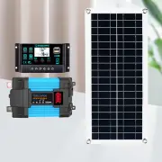 6000W Solar Panel Sets Solar Power Inverter Generator 100A Home 110V Grid Syst0J