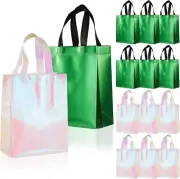 12 Pcs Pink and Green Party Decorations Witch and Princes Birthday Party for Wom