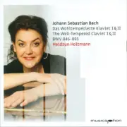 Bach,J.S. / Holtmann - Well-Tempered Clavier I & II [New CD] 4 Pack