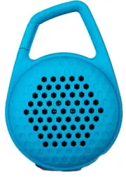 Clip-On Bluetooth Speaker Wireless Rechargeable Portable Travel Boomerhang Black