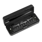 Professional 10 Hole 20 Tone Harmonica Color C Tone Harmonicas with Case Christm