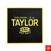 COLONEL EH TAYLOR buffalo trace BAR MAT whiskey bourbon kentucky service empty