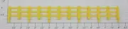 Lionel 1887-8 Long Yellow Fence Section