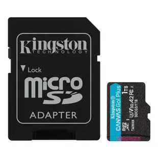 KINGSTON 1TB 1T microSDXC Canvas Go Plus 170MB A2 V30 金士頓記憶卡