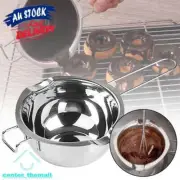Stainless Steel Wax Melting Pot Double Boiler For DIY Wedding Scented Candle AL