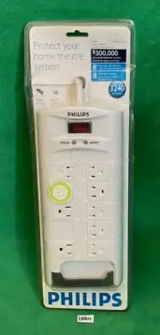 Philips SPP3202WA/17 Home Theatre Surge Protector.
