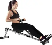 Rowing Machine Rower Hydraulic Resistance Exercise and Fitness Equipment Cardio