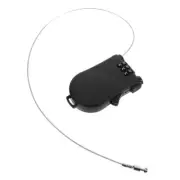 Digit Password Steel Cable Padlock Retractable Keyless Password Anti-Theft Lock