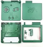 Limited Edition Housing Shell Case Cover Screws Tools for GBA SP Gameboy Advance SP Case (Green)